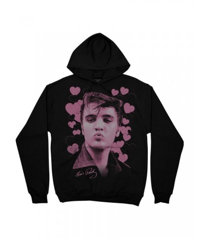 Elvis Presley Smooches Pullover Hoodie $17.00 Sweatshirts