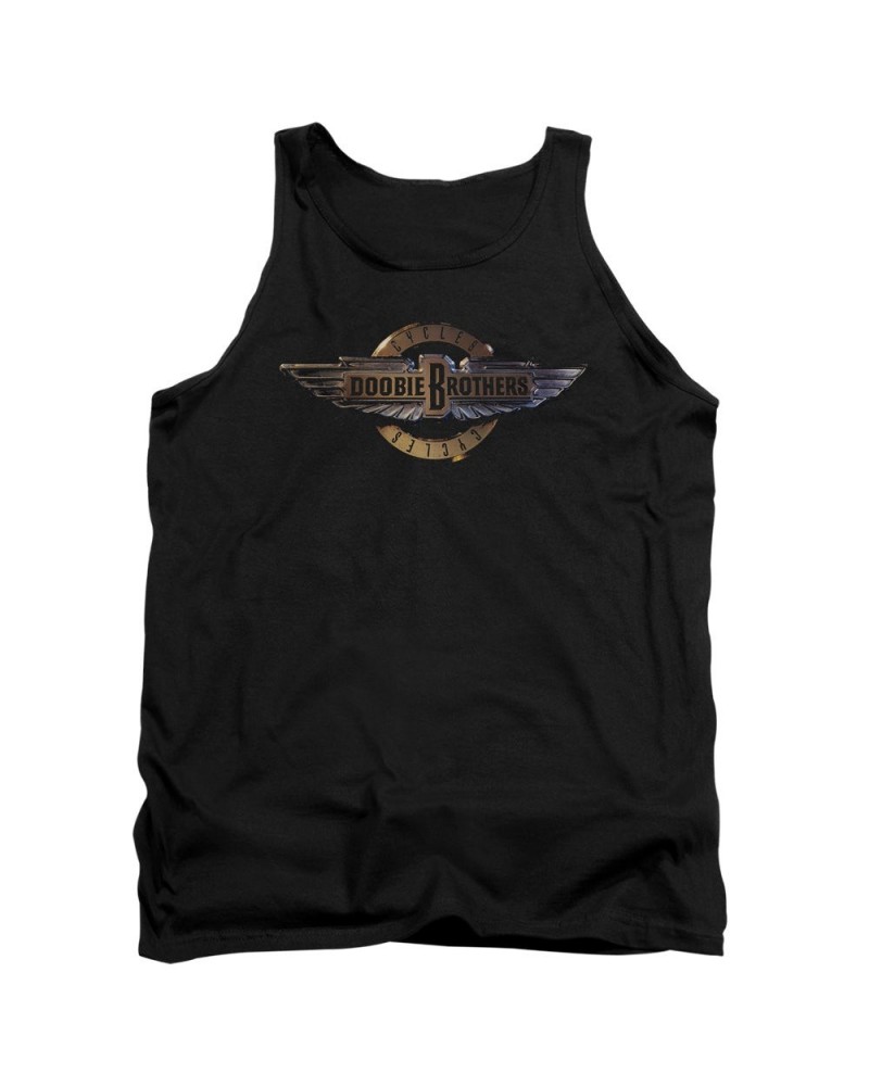 The Doobie Brothers Tank Top | BIKER LOGO Sleeveless Shirt $7.20 Shirts