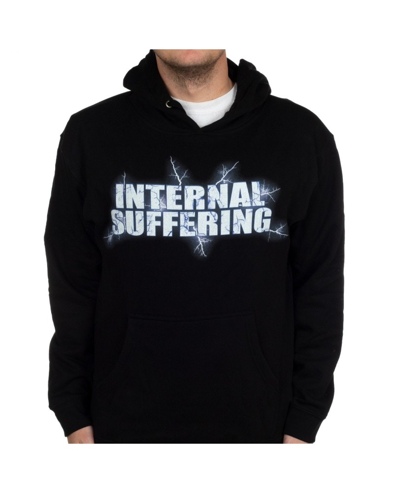 Internal Suffering "Lightning Logo" Pullover Hoodie $18.90 Sweatshirts