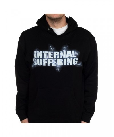 Internal Suffering "Lightning Logo" Pullover Hoodie $18.90 Sweatshirts