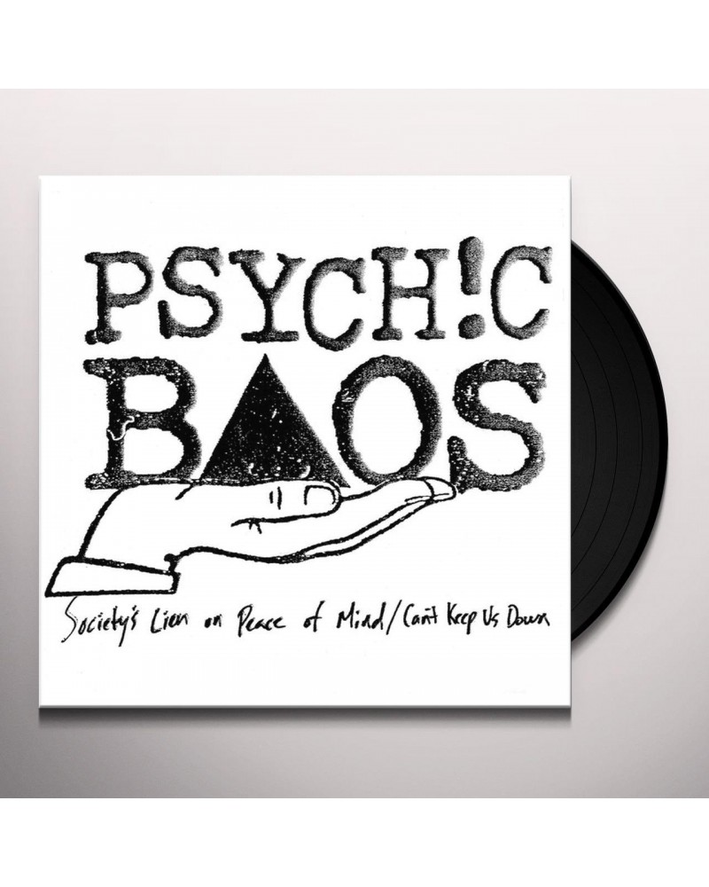 Psychic Baos Society's Lien On Peace Of Mind / Can't Vinyl Record $3.78 Vinyl