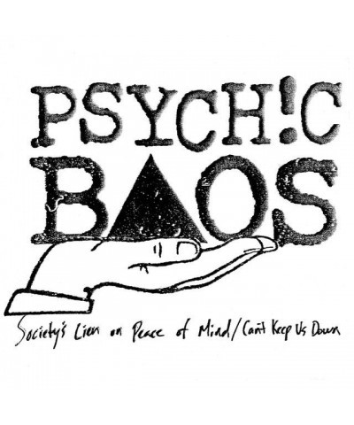 Psychic Baos Society's Lien On Peace Of Mind / Can't Vinyl Record $3.78 Vinyl