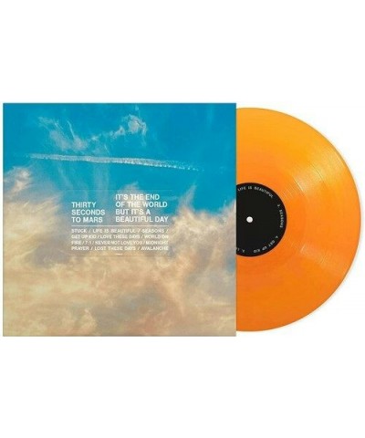 Thirty Seconds To Mars IT'S THE END THE WORLD BUT IT'S A BEAUTIFUL DAY Vinyl Record $8.60 Vinyl