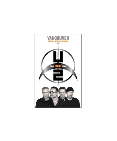 U2 Vancouver Event Poster $4.10 Decor