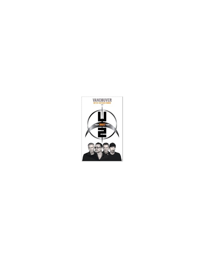 U2 Vancouver Event Poster $4.10 Decor